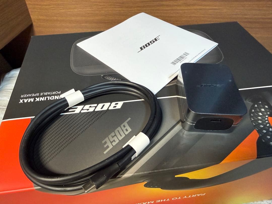 【美品・未使用】BOSE Sound Link MAX