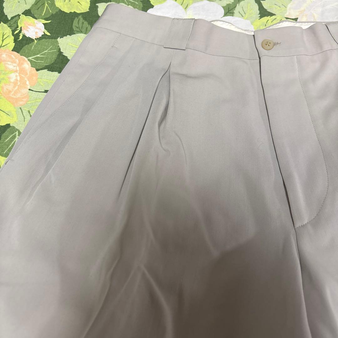 美品【値下げOK】GIORGIO ARMANI ワイドスラックス　イタリア製