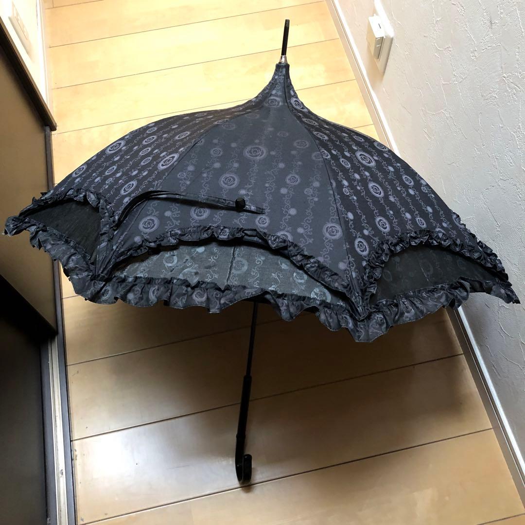 Lumiebre、ルミエーブル、ローズ柄、パコダ傘