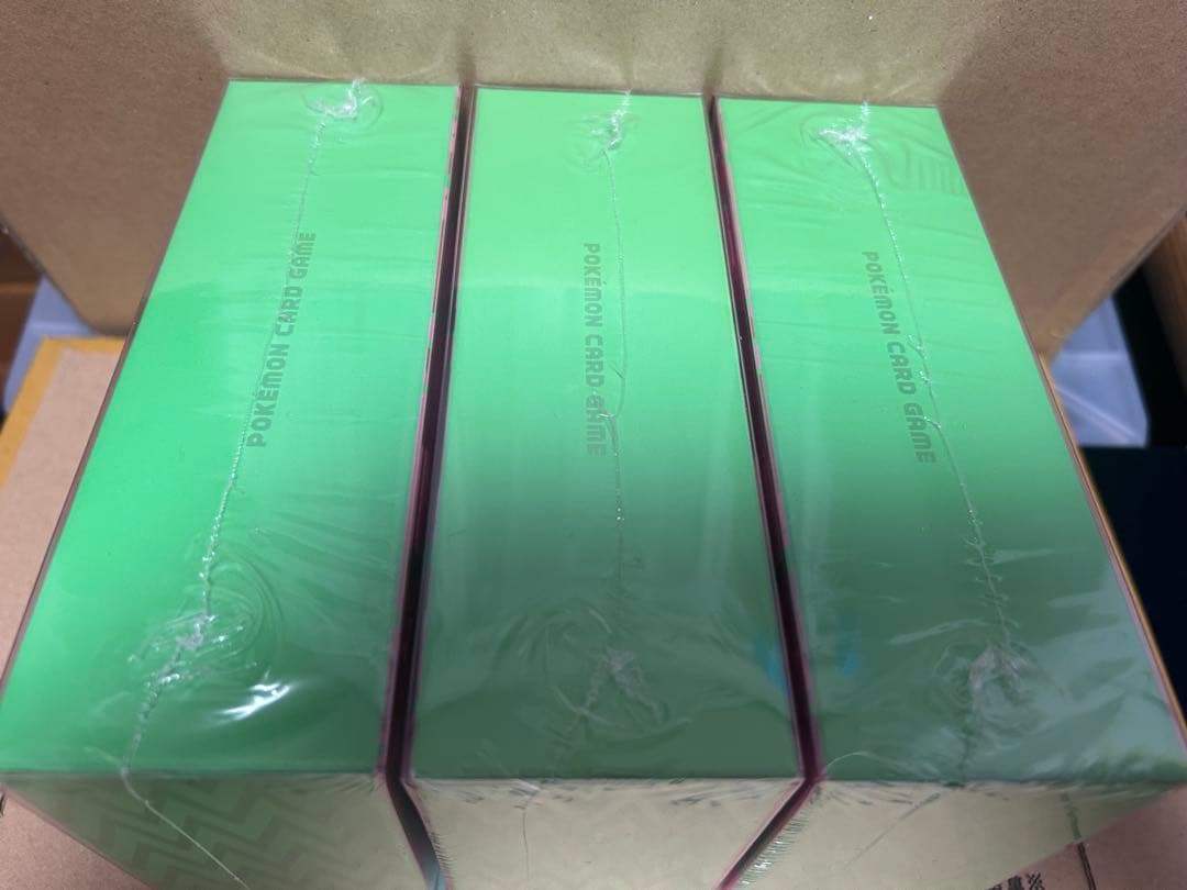 ポケモンカード シャイニースターボックス クロバットv シャイニーボックス 3箱