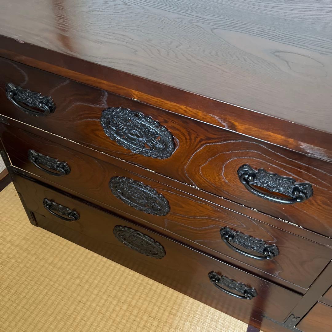 ま*ん様 民芸調家具　箪笥