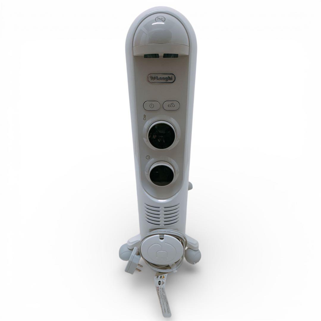 【美品】デロンギ オイルヒーター ライトグレー RHJ45M1115 LG