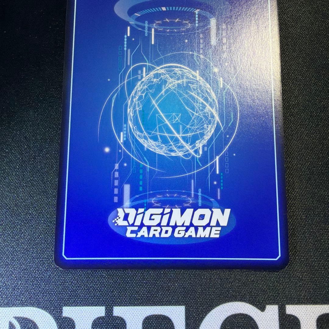 アルファモン SEC BT6-111 希少パラレル 黒金 デジモンカード ②