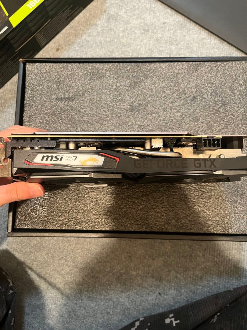 動作〇 MSI GeForce GTX 1660 Ti Gaming X