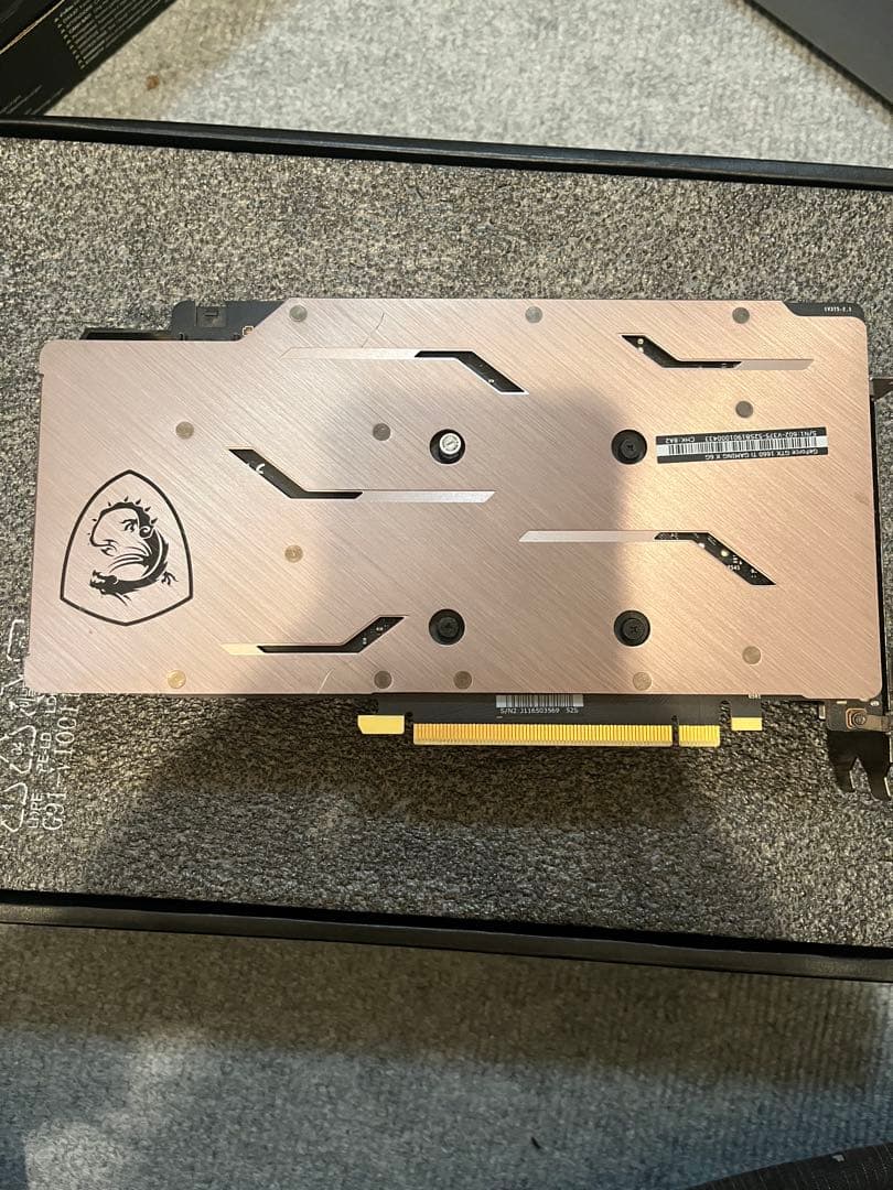 動作〇 MSI GeForce GTX 1660 Ti Gaming X