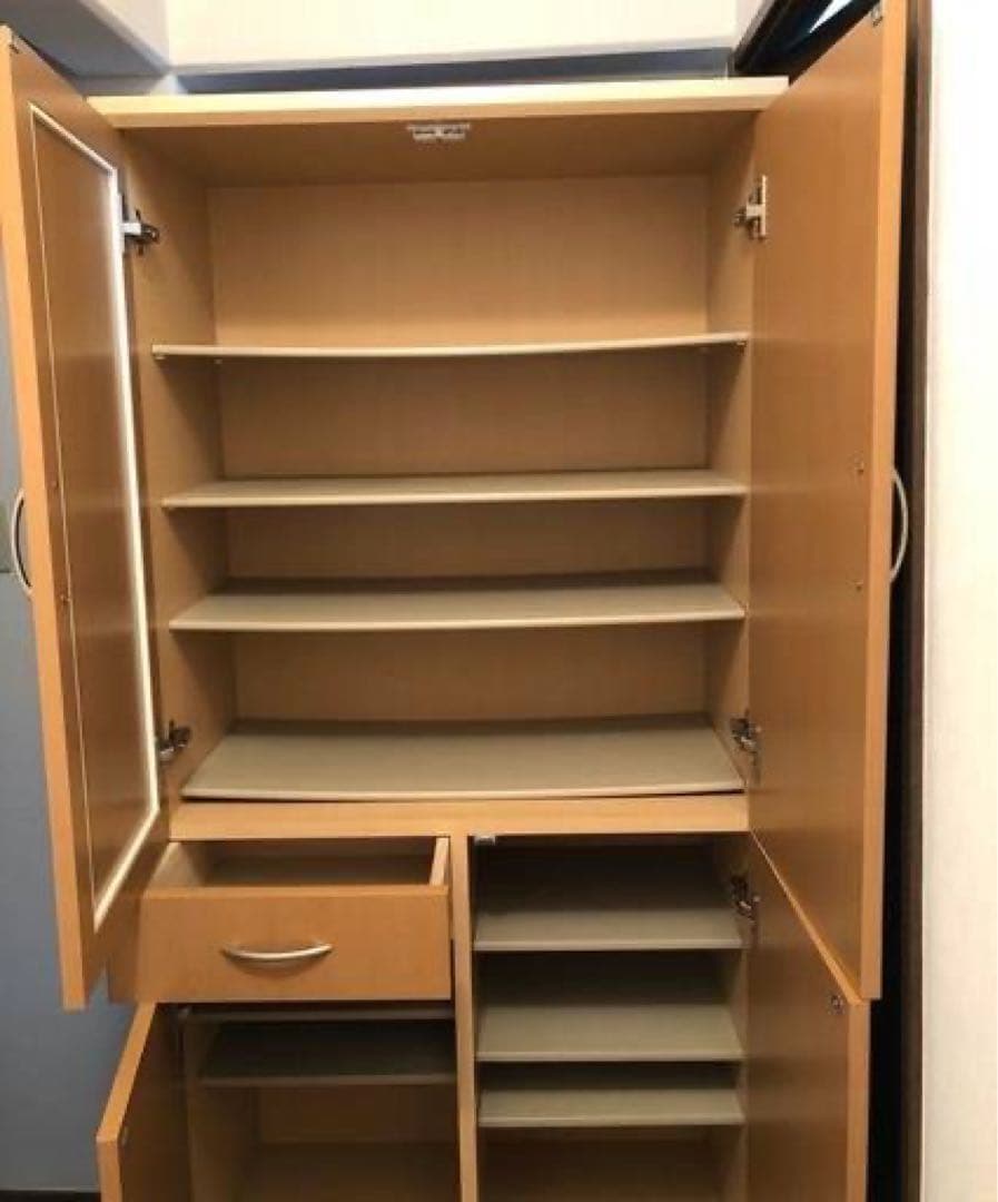 専用（発送可 たのメル便）　下駄箱　靴箱　シューズラック　収納　鏡