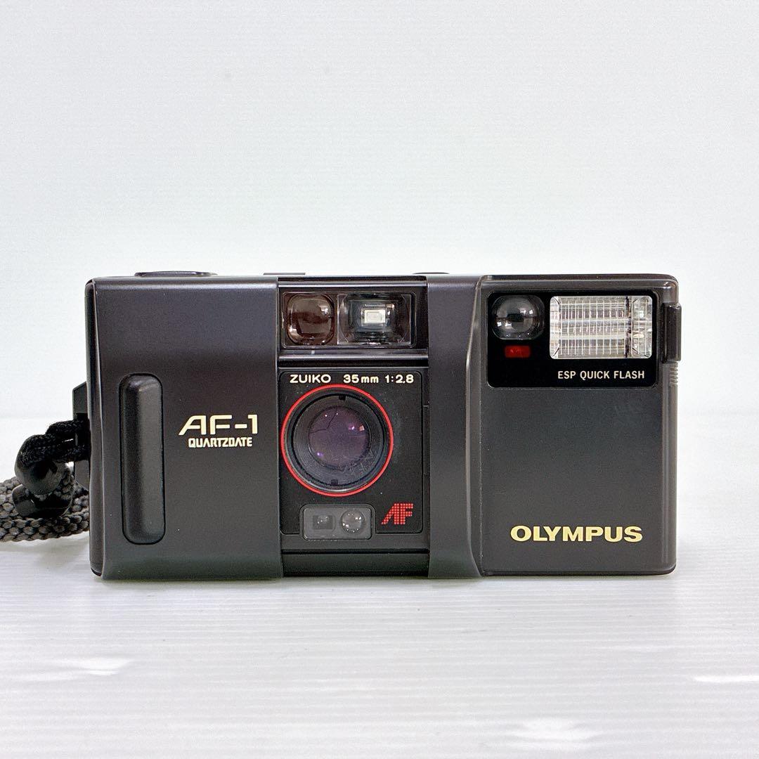 【希少 別売り付属品付き】OLYMPUS AF-1 QD 動作確認済