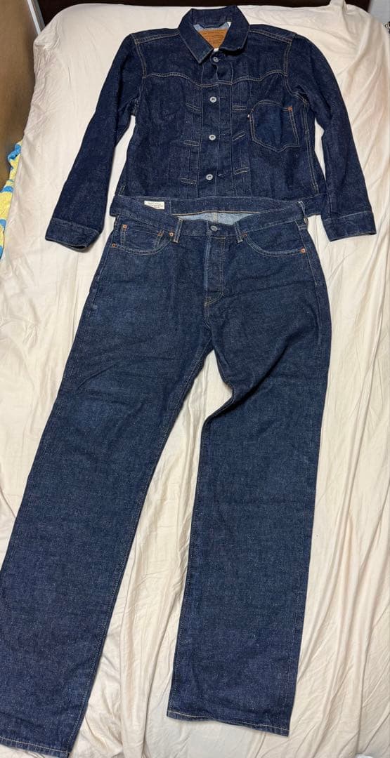 Levi's TYPE1 1st 大戦モデル デニムジャケットパンツセットアップ