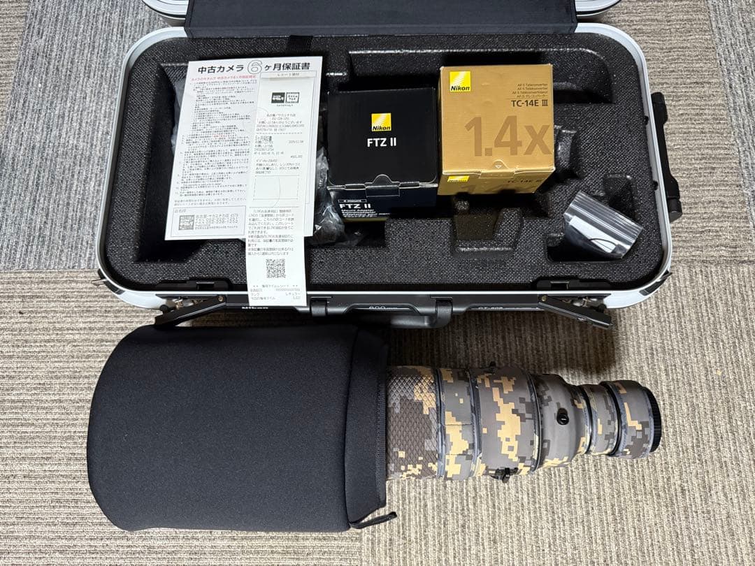 【美品】AF-S NIKKOR 600mm f/4E FL ED VR