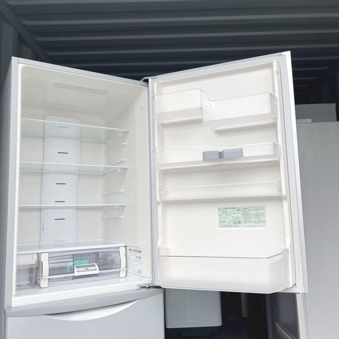 32取付無料！完動品！日立高性能真空チルド搭載シルバー3ドア冷蔵庫！洗濯機