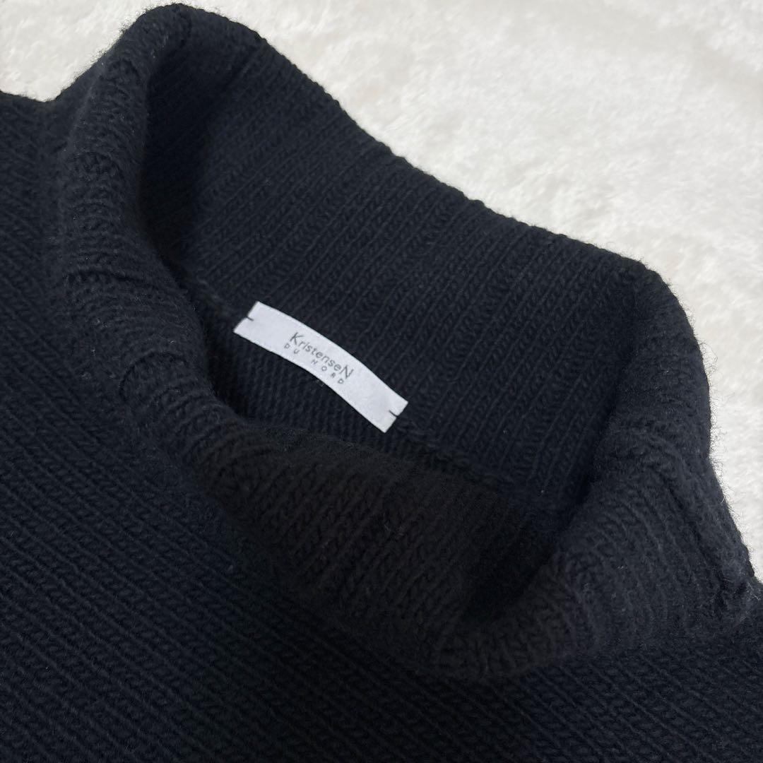 美品✨2024AW クリステンセンドゥノルド ニットベスト I-337 ブラック