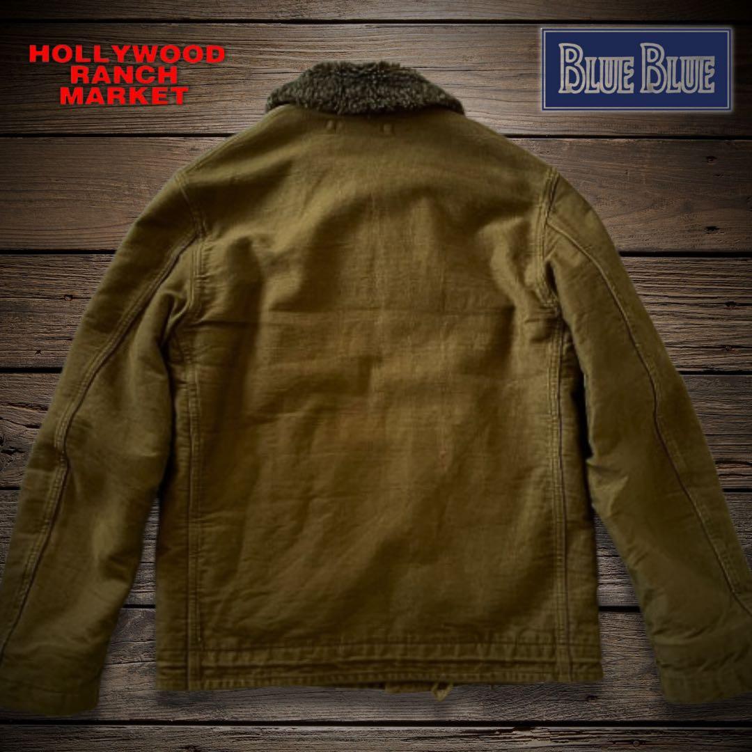 『名作希少』BLUE BLUE(ブルーブルー)デッキジャケット ジャーマンクロス