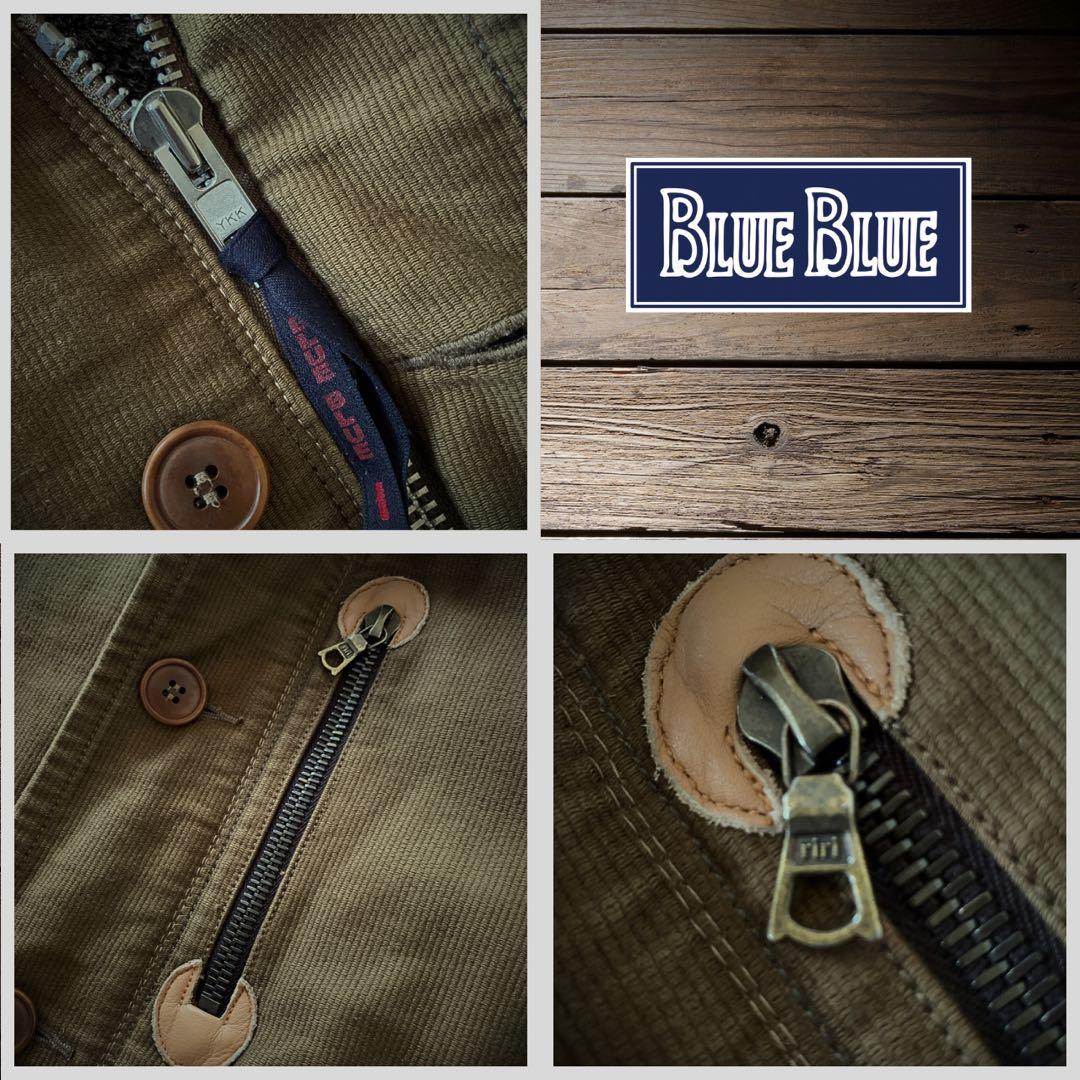 『名作希少』BLUE BLUE(ブルーブルー)デッキジャケット ジャーマンクロス