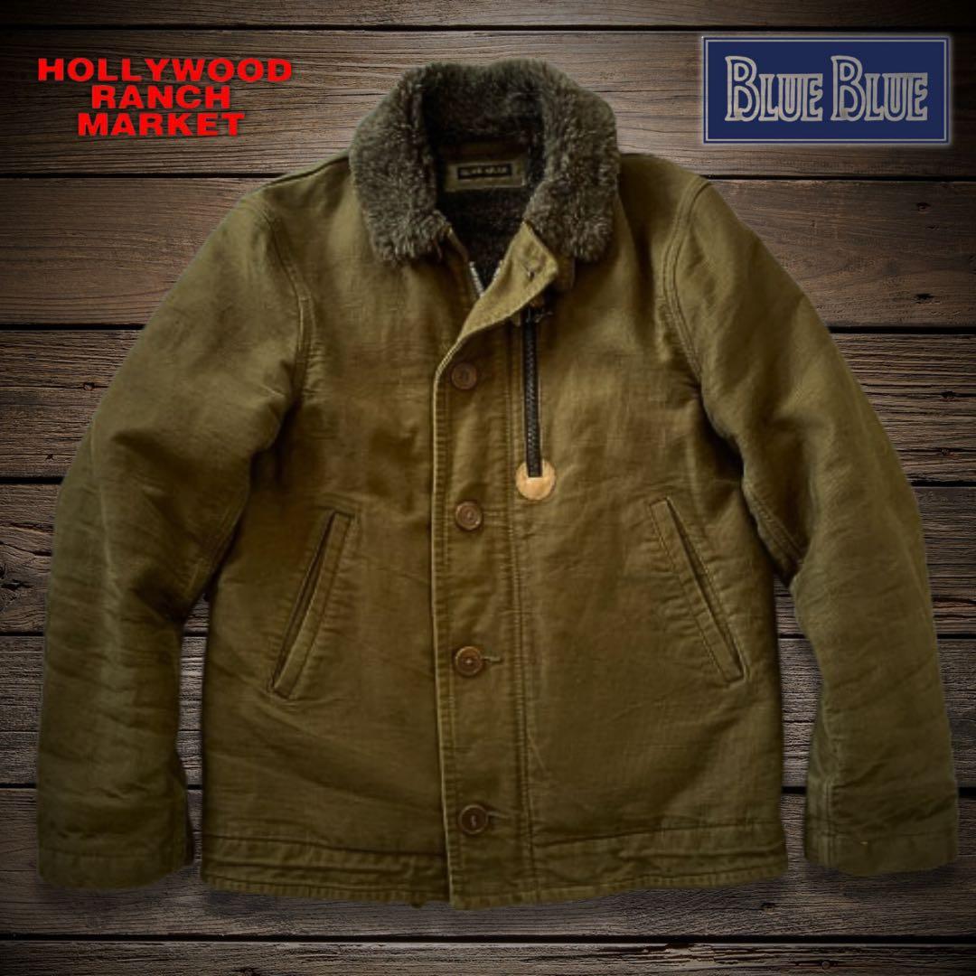 『名作希少』BLUE BLUE(ブルーブルー)デッキジャケット ジャーマンクロス