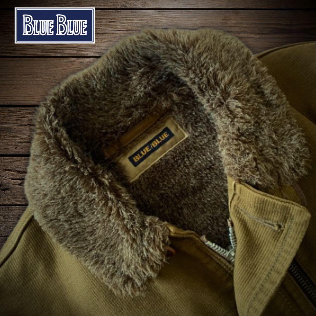 『名作希少』BLUE BLUE(ブルーブルー)デッキジャケット ジャーマンクロス