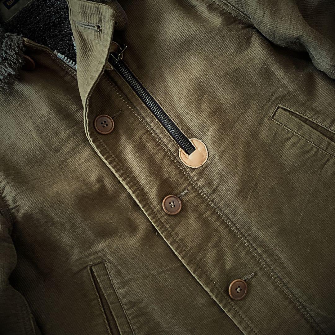 『名作希少』BLUE BLUE(ブルーブルー)デッキジャケット ジャーマンクロス