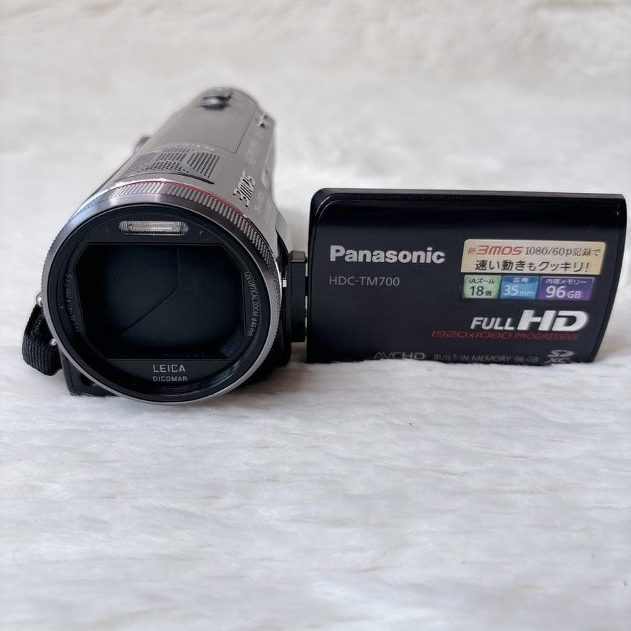 Panasonic パナソニック ビデオカメラ HDC-TM700 ブラック