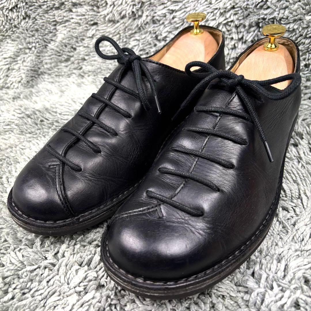 moon star アワセ レザーシューズ 26.5 ブラック