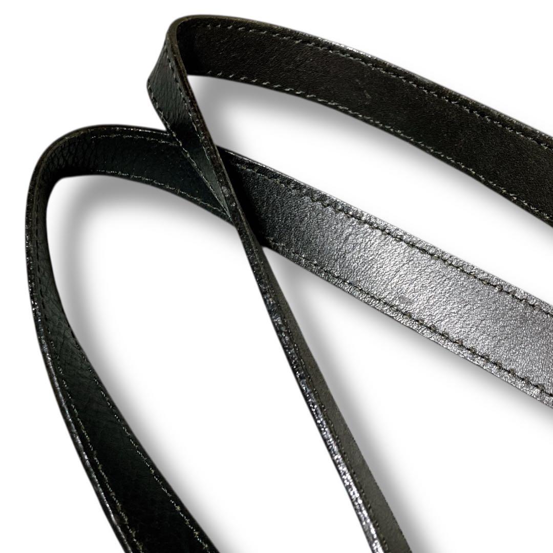 ダコタ 日本製 肩掛け可 オールレザー フラップ ショルダーバッグ ブラック