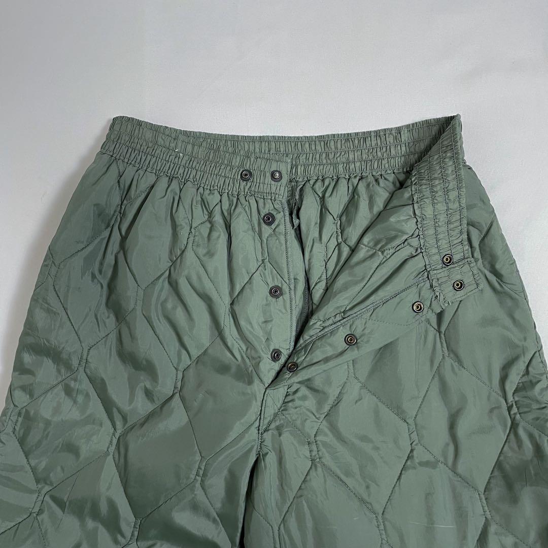 美品 米軍 実用 CWU9P キルティング ライナーパンツ M / CWU-36