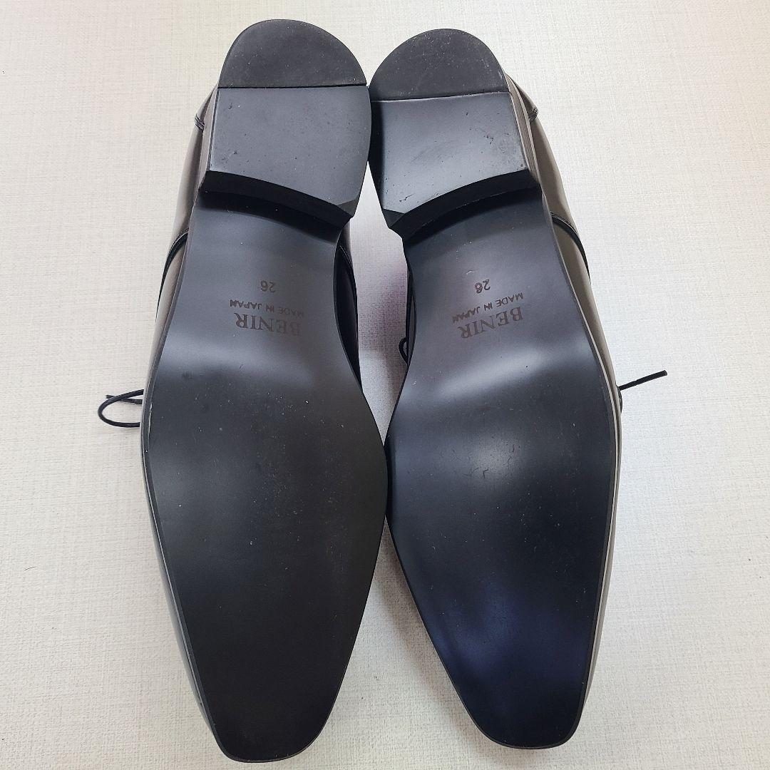 BENIR(ベニル)　26cm メンズシューズ　ウェディング　ブライダル　革靴