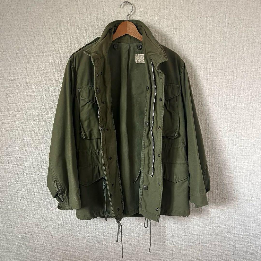 良品69年製 M-65 フィールドジャケット 2nd アルミジップ ライナー付き