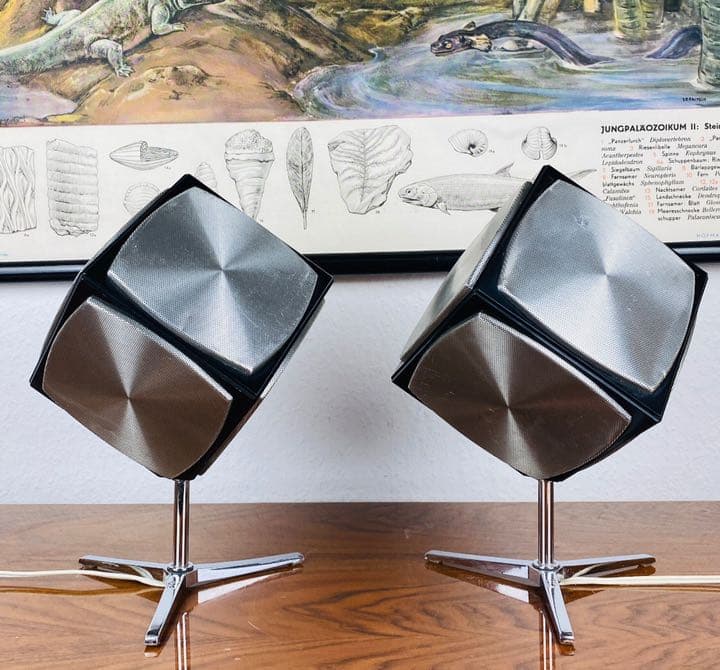 スピーカー・ウーファー grundig audiorama 700 cube speakers