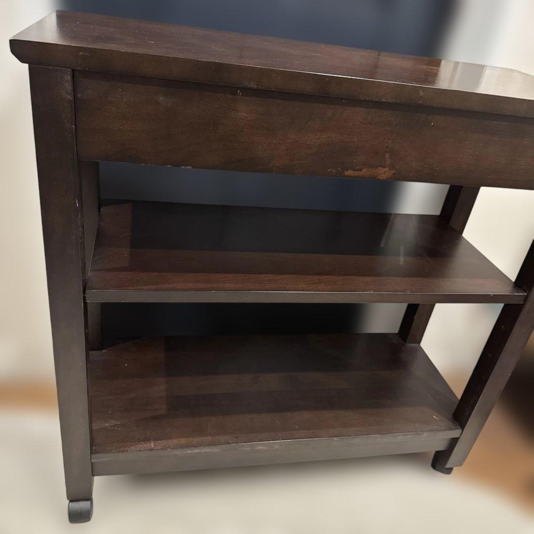 (DEN) 田コーポレーション　サイドキャビネット　テレビ台　電話台　キャスター