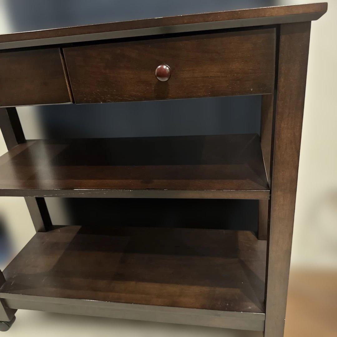 (DEN) 田コーポレーション　サイドキャビネット　テレビ台　電話台　キャスター