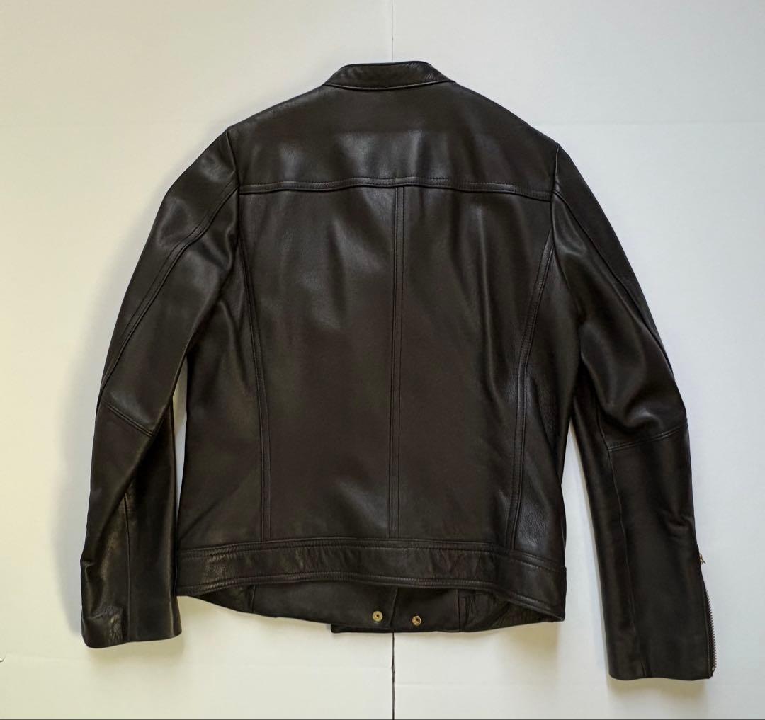 NOBLE ノーブル　本革ライダースジャケット　ブラック　38サイズ
