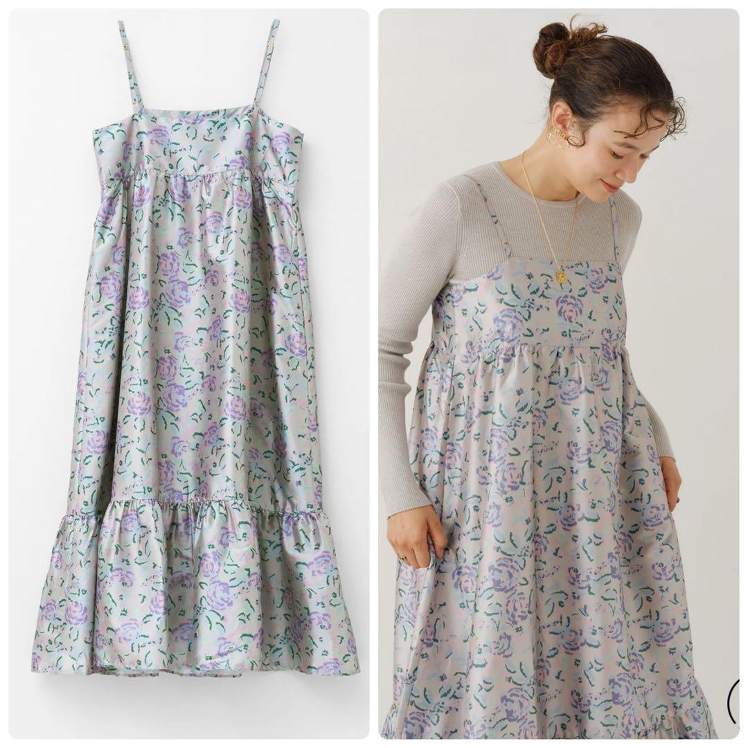 ne Quittez pas ヌキテパ フラワープリントキャミドレス2025AW