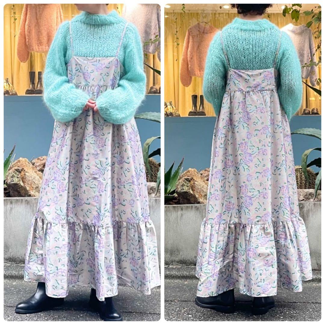 ne Quittez pas ヌキテパ フラワープリントキャミドレス2025AW