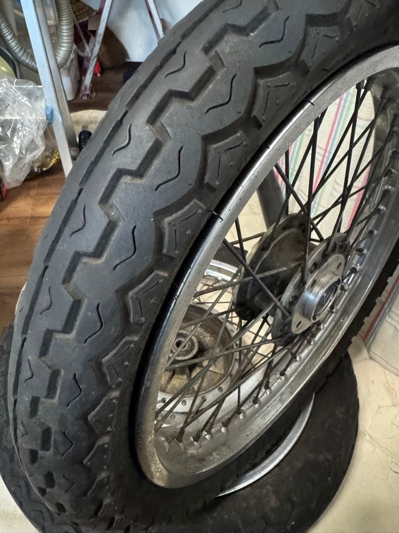 kh400純正ホイール前後