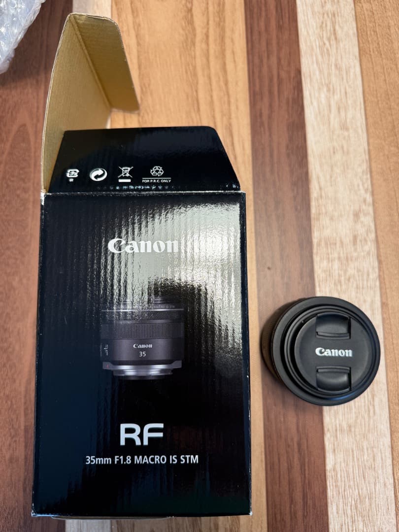 【美品・動作確認済】Canon RF35mm F1.8 MACRO IS STM