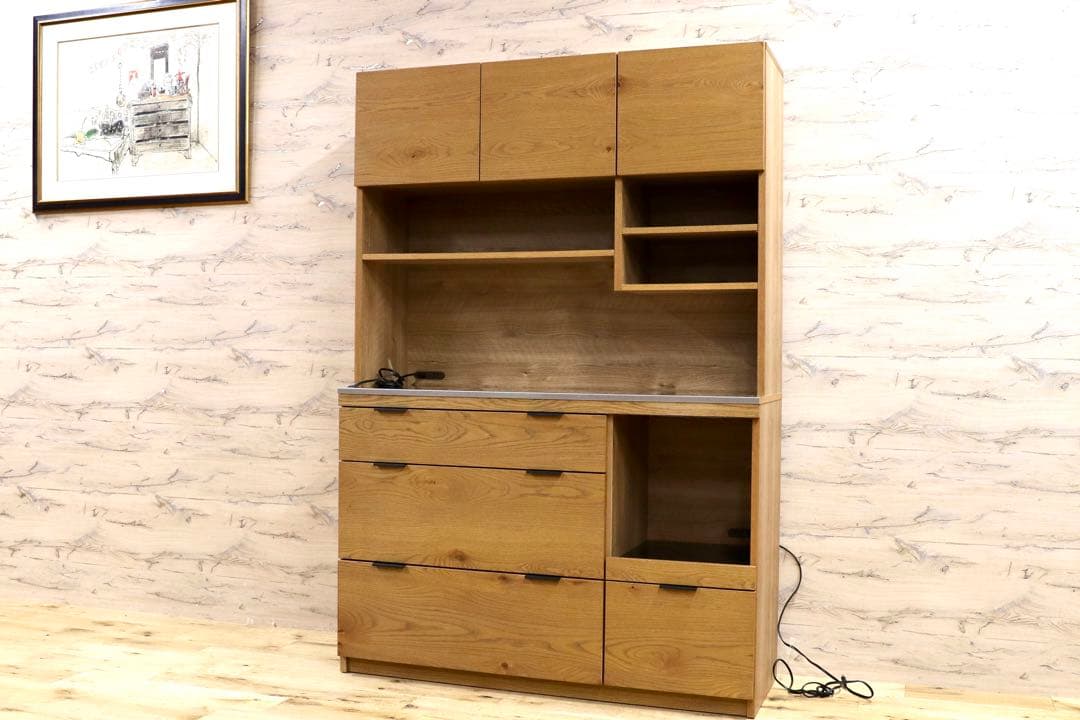 GMIK298○unico / ウニコ ADDAY アディ 食器棚 キッチンボ