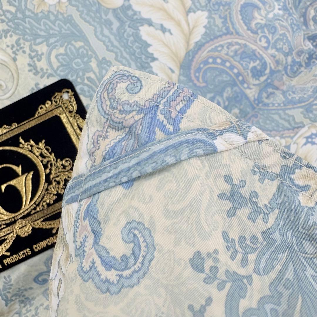 羽毛布団 シングル ポーランド ホワイトマザーグース CH92103 ブルー