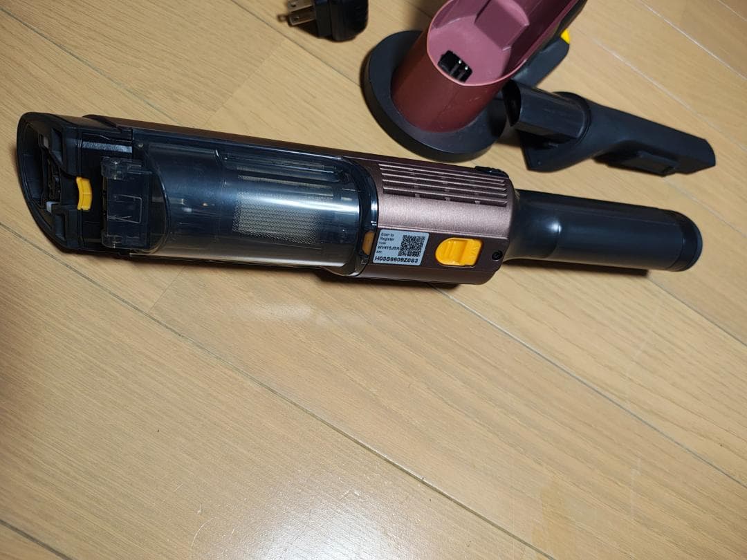 シャーク★ハンディクリーナー★WV415JBR★バッテリー新品と同等★