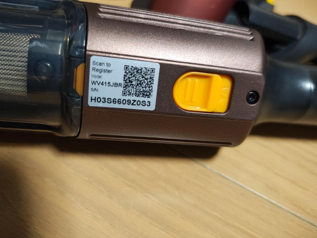 シャーク★ハンディクリーナー★WV415JBR★バッテリー新品と同等★