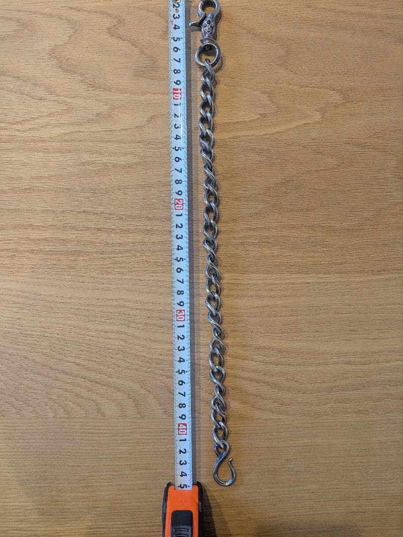 アージェントグリーム　ウォレットチェーン　オニキスブラック