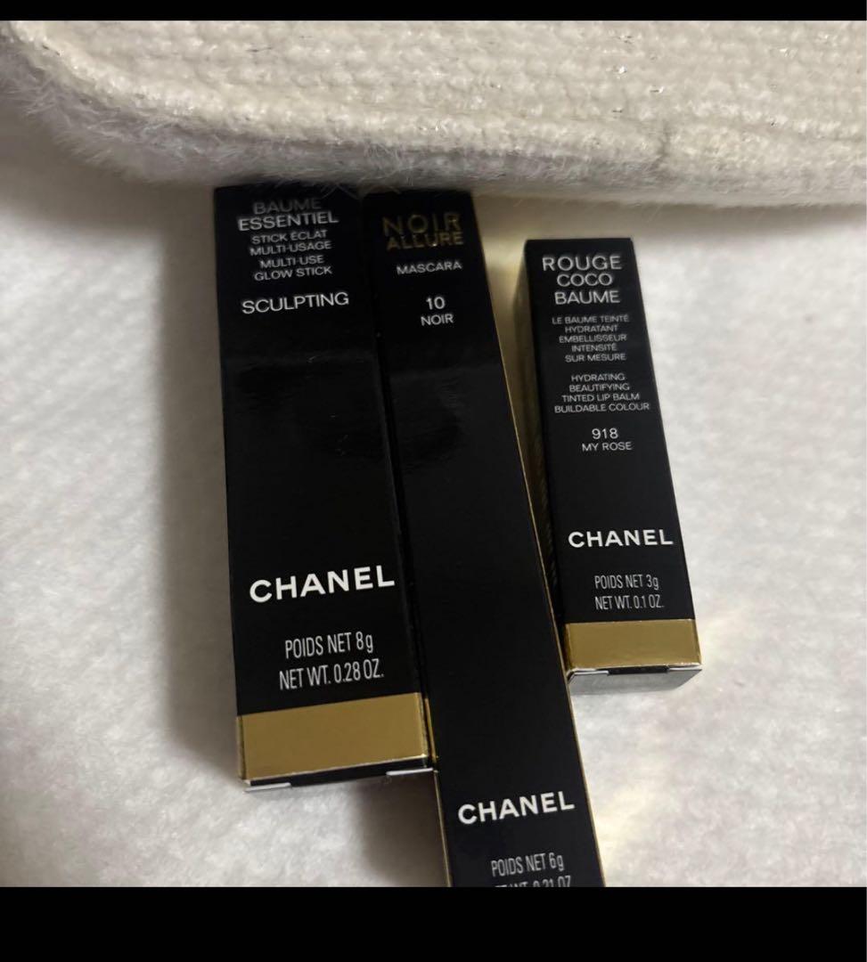 CHANEL 口紅セット ホワイトポーチ付き　ホリデーコレクション　ポーチ付き