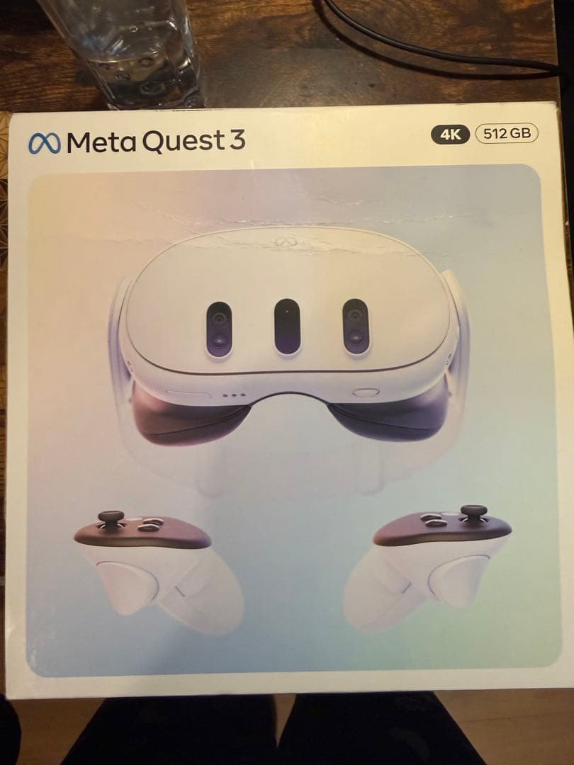  Quest 3 4K 512GB VRヘッドセット