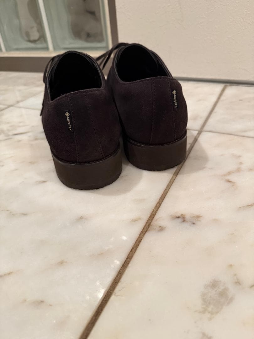 ダークブラウン スエード レースアップシューズ REGAL　超美品ゴアテックス