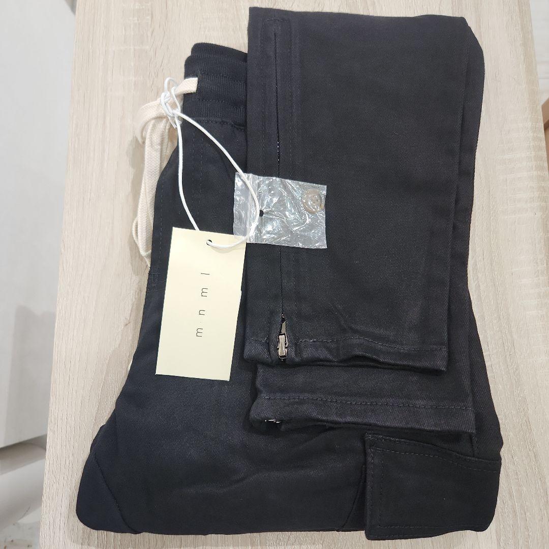 パンツ mnml ZIP CARGO DRAWCORD PANTS / BLACK11