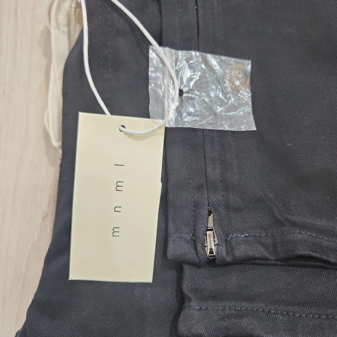 パンツ mnml ZIP CARGO DRAWCORD PANTS / BLACK11