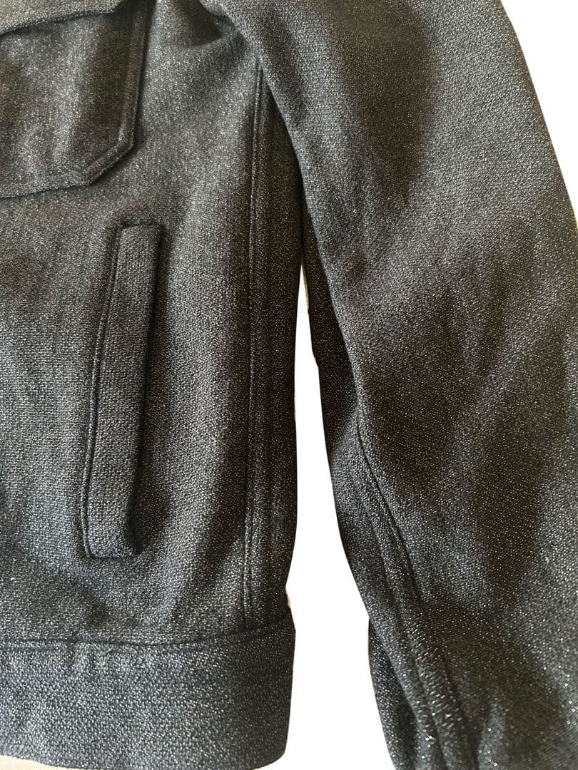 undercoverism ラメ入りウールジャケット黒アンダーカバー