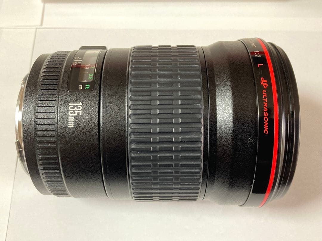 EF135mm F2L USM 美品（元箱、フード、ポーチ付）