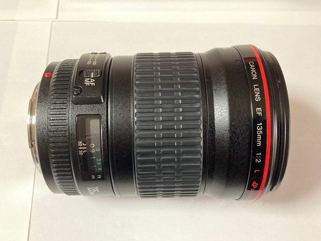 EF135mm F2L USM 美品（元箱、フード、ポーチ付）