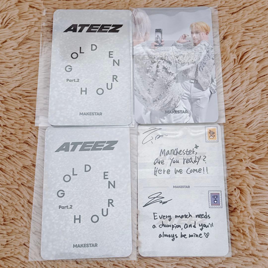 ATEEZ GOLDEN HOUR MAKESTAR ソンファ ホンジュントレカ