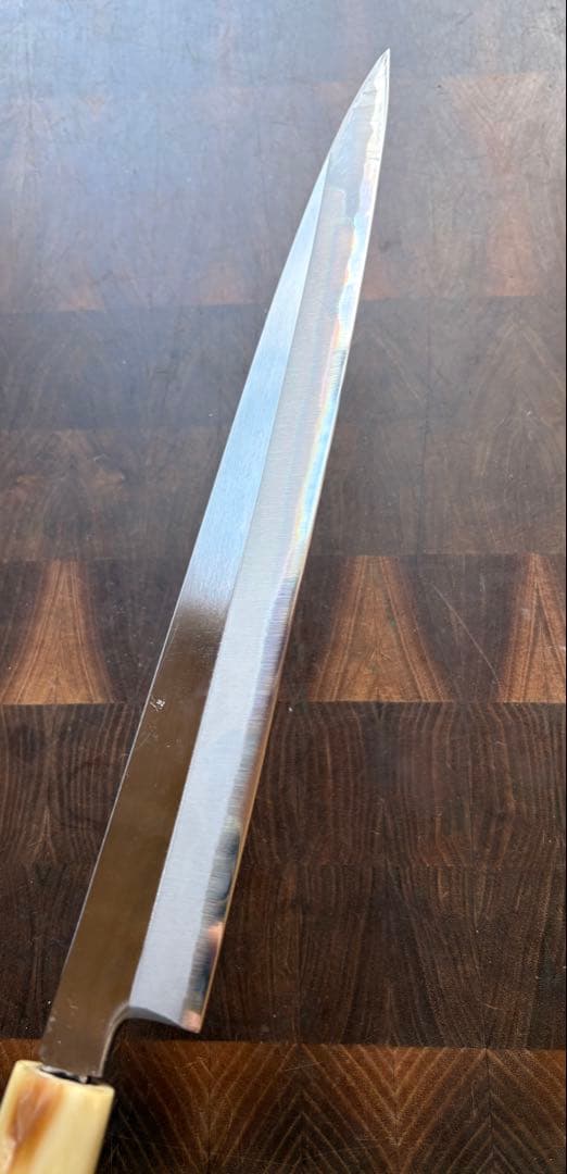 正本総本店　霞　柳刃　300mm 包丁　白鋼　和包丁　再生品