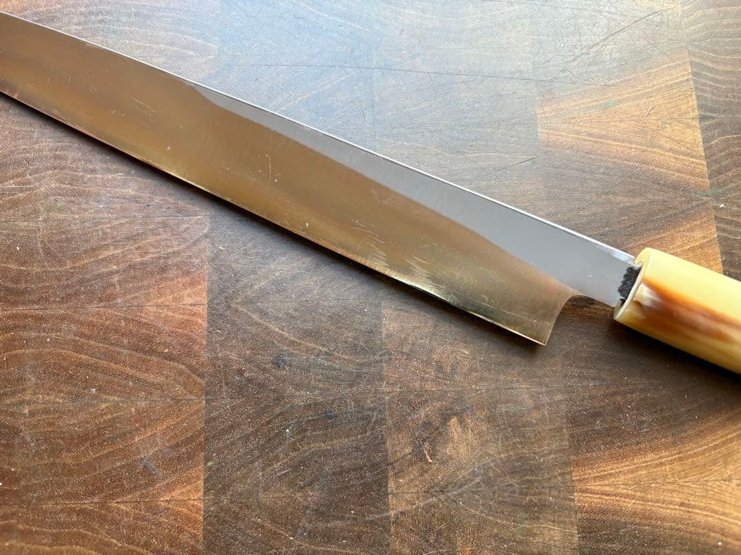 正本総本店　霞　柳刃　300mm 包丁　白鋼　和包丁　再生品